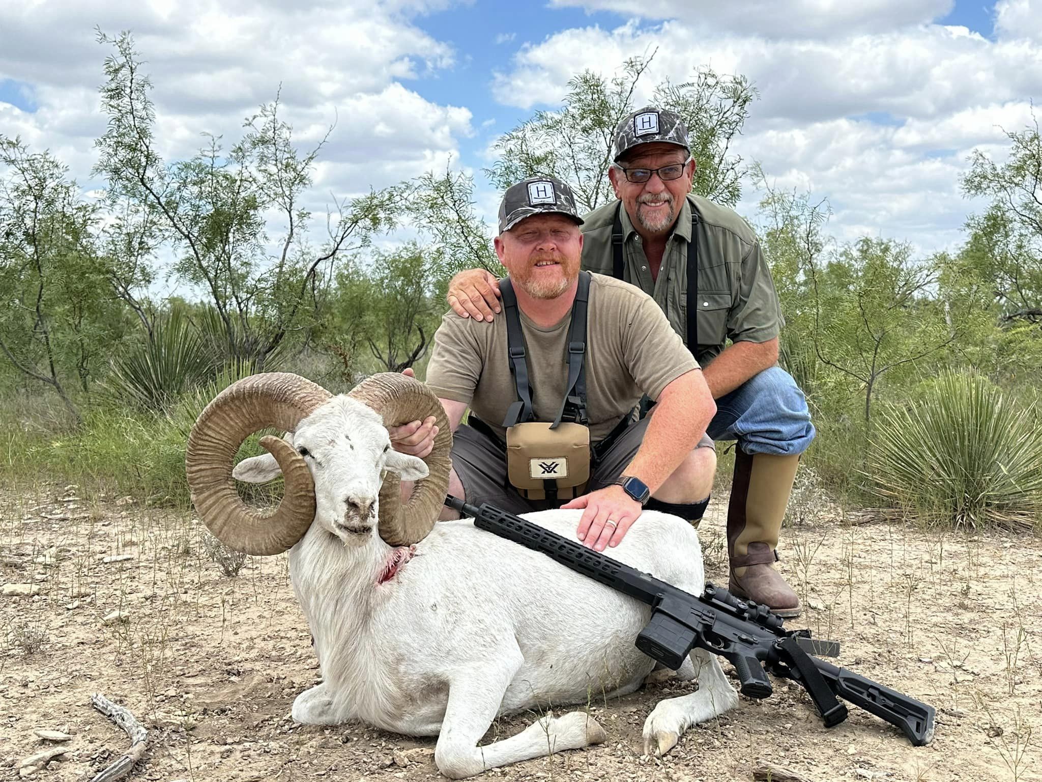 Trophy Ram Hunts Texas